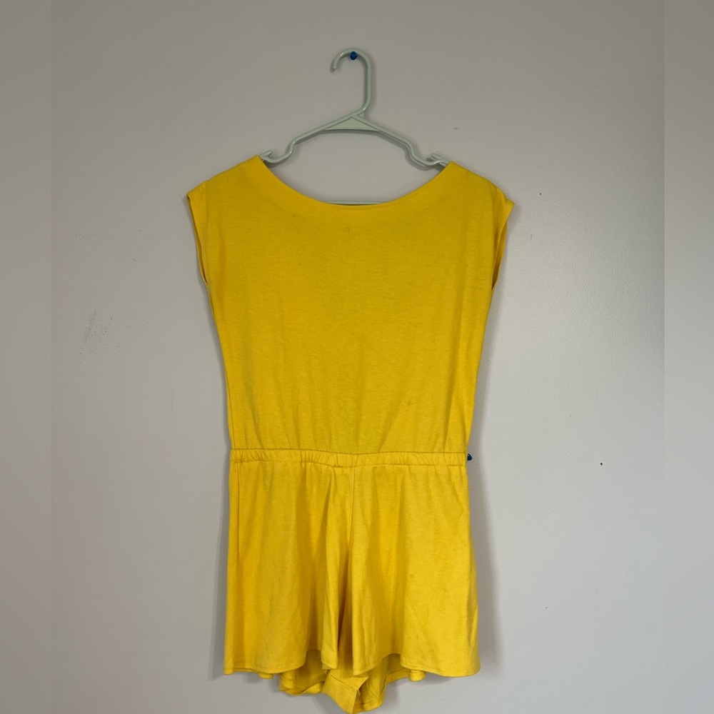 Yellow romper